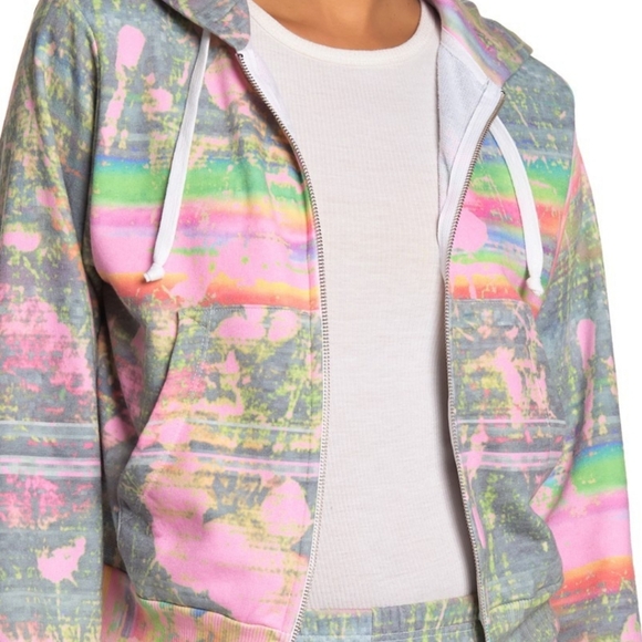 💣NEW Wildfox Galaxy Glitch Regan hoodie - Picture 3 of 7